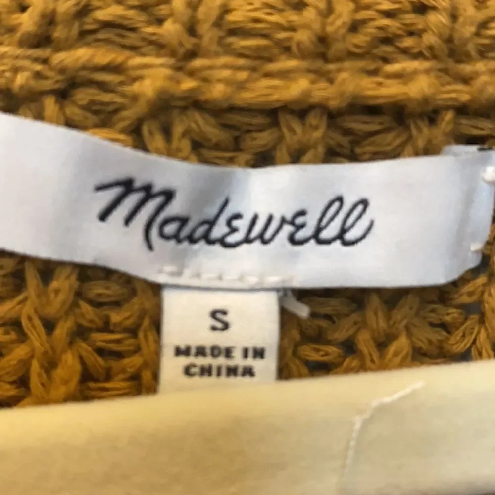 Madewell Mustard Sweater